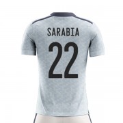 Billige Fotballdrakter Spania VM 2022 Pablo Sarabia 22 Borte Draktsett..